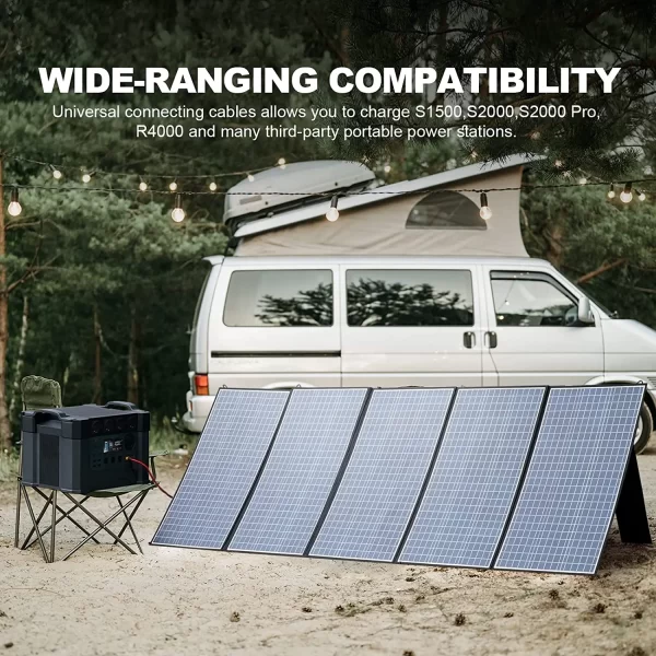 ALLPOWERS Foldable Solar Panel 400W / 200W / 140W / 100W / 60W Solar Charger with MC-4 Output for Power Station Solar Generator - Image 3