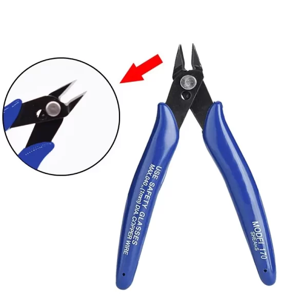 Aokin1PC 170 Universal Pliers DIY Electronic Diagonal Side Cutting Nippers Wire Cable Cutter 3D Printer Parts Hand Tools