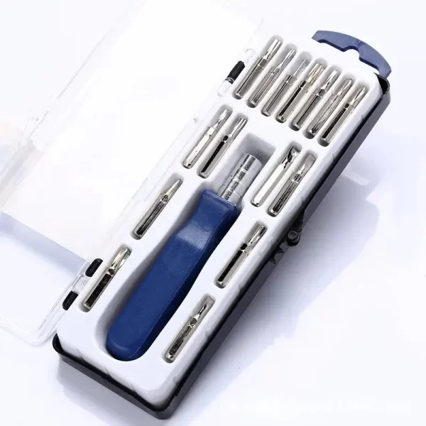 Multifunctional Screwdriver Set 16 in 1 Combination Multi Bits Precision Mini Magnetic Kit Mobile Phone IPad Camera Home Repair - Image 5