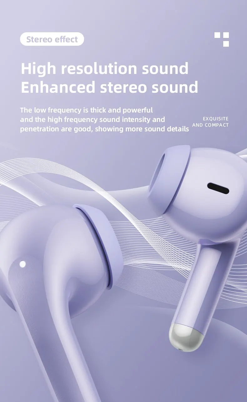 Lenovo LP40 Pro Earphones Bluetooth 5.0 Wireless Sports Headphone Waterproof Earbuds with Mic Touch Control TWS Headset 10