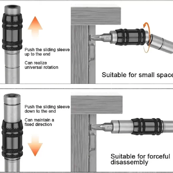 Hex Magnetic Ring Screwdriver Bits Drill Hand Tools Drill Bit. - Image 3